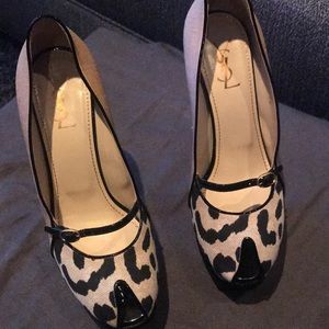 YSL Heels!  Size 38. Worn 3x.
